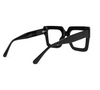 Square Black Eyeglasses