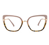 Rectangle Dusty/Pink Eyeglasses