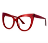 Cat Eye Glitter Red Eyeglasses