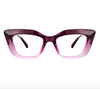 Rectangle Purple Eyeglasses