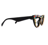 Cat Eye Black Glitter Eyeglasses