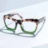 Rectangle Light/Tortoise Eyeglasses