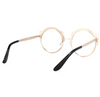 Round Gold Eyeglasses