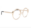 Round Gold Eyeglasses