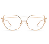 Aviator Gold Eyeglasses