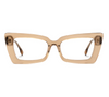 Rectangle Tawny Eyeglasses