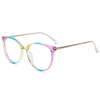 Colored cat-eye Glasse