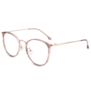 Mixed Materials Cat eye Glasses