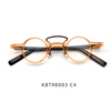 Bert Punk Retro Round Acetate Frame