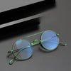 Sylas Titanium Vintage Round Eyeglasses Frames