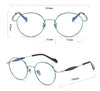 Titanium Vintage Round Eyeglasses Frames  ARLT6058