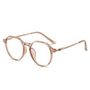 WOMEN'S COMFORTABLE TRANSPARENT ROUND FRAME ANTI-BLUE LIGHT READING GLASSES