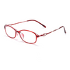 WOMEN'S COMFORTABLE DIAMOND-ENCRUSTED ROUND FRAME ANTI-BLUE LIGHT READING GLASSES