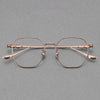 Wing Titanium Geometric Glasses Frame