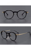 Lyle Vintage Acetate Round Glasses Frame