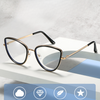 Light Metal Cat Eye Glasses