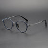 Titanium Vintage Round Eyeglasses Frames DTX426