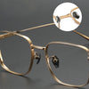 Aran Retro Titanium Square Glasses Frame