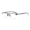 MEN'S FASHIONABLE HALF-FRAME ANTI-BLUE LIGHT READING GLASSES