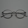 Oudom Titanium Vintage Round Eyeglasses Frame