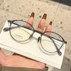 Titanium Round Glasses Frames 9108