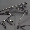 Sylor Titanium Vintage Oval Eyeglasses Frames