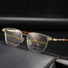 MEN'S FASHIONABLE HD MULTI-FOCUS ANTI-BLUE LIGHT READING GLASSES