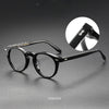 Iro Acetate Retro Oval Glasses Frame