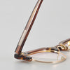 Titanium Vintage Round Eyeglasses Frames MS 001