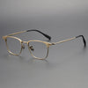 Retro Titanium Square Glasses Frame 70814