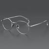 Titanium Geometric Glasses Frame  ST3931