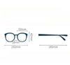 Retro Titanium Square Glasses Frame123230