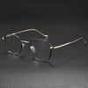 Broderick Retro Titanium Square Glasses Frame