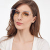 Metal Cat Eye Glasses Frames 82106