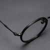 Sayle Titanium Vintage Round Eyeglasses Frame