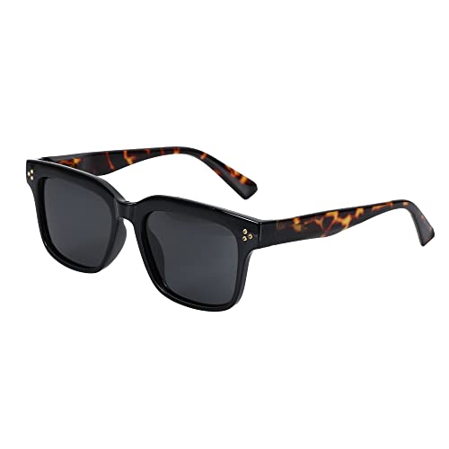 ZENOTTIC Square Polarized Sunglasses Men Shades Lightweight TR90