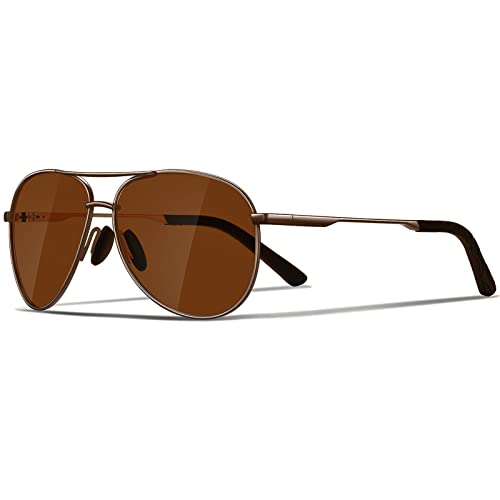 phikttu Aviator Sunglasses for Men Polarized - Classic Oversized