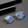 Arvid Retro Oval Titanium Glasses Frame