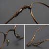 Keltz Titanium Vintage Round Eyeglasses Frame