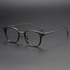 Yaber Titanium Vintage Square Eyeglasses Frame