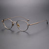 Garrity Titanium Round Glasses Frame