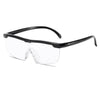 DUAL FOCUS READING GLASSES WITH SINGLE AND BIFOCAL LENS