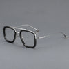 Shang Retro Titanium Square Glasses Frame