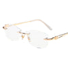 WOMEN'S FASHION FRAMELESS ANTI-BLUE LIGHT READING GLASSES