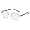 WOMEN'S FASHION RAINBOW LIGHTWEIGHT FRAMELESS ANTI-BLUE LIGHT READING GLASSES