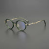 Leafe Retro Oval Acetate Oversize Glasses Frame