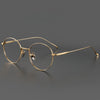 Titanium Vintage Round Eyeglasses Frames ST1644