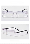 Anti blue light intelligent zoom reading glasses