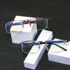 MEN'S FASHIONABLE ALLOY MULTIFOCAL ANTI-BLUE LIGHT READING GLASSES