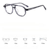 Brence Retro Acetate Square Glasses Frame